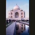 Taj Mahal reflecting pool 1975