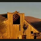 Barn with wings and windmill
