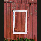 Harlequine door on Dickson Ranch
