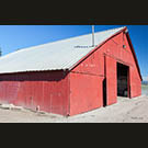 Castroville barn is (of course) red
