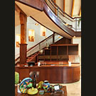 Flowing staircase