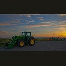 First light on the ranch