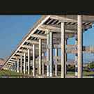 Bridge echos over the Petaluma River